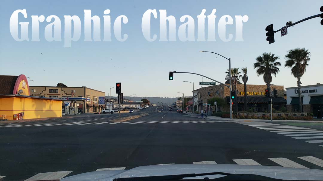 Graphic Chatter in Seaside California